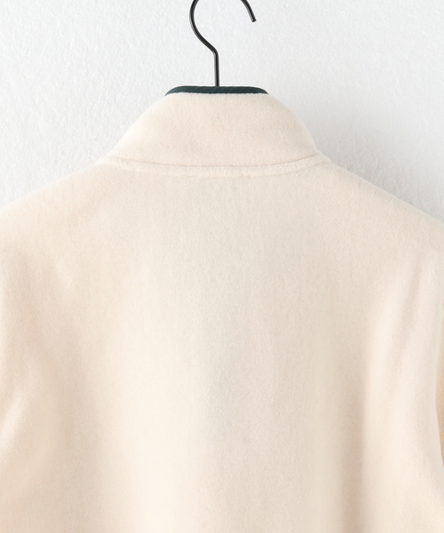 SPORTY&RICH（スポーティアンドリッチ）の「【SPORTY&RICH / スポーティアンドリッチ】BUTTONED POLAR SWEATSHIRT（スウェット・メンズ・アイボリー・MEDIUM/SMALL）」の4枚目の写真