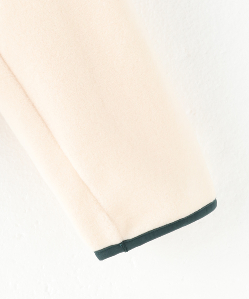 SPORTY&RICH（スポーティアンドリッチ）の「【SPORTY&RICH / スポーティアンドリッチ】BUTTONED POLAR SWEATSHIRT（スウェット・メンズ・アイボリー・MEDIUM/SMALL）」の6枚目の写真