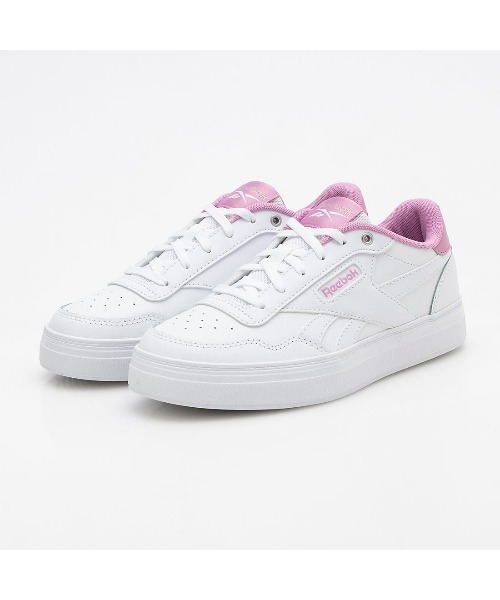 Reebok(リーボック)の「コートアドバンス ボールド / COURT ADVANCE BOLD(スニーカー・レディース・スモークピンク/オフホワイト/ホワイト×ピンク/ホワイト/ホワイト系その他・22.5cm/23.0cm/23.5cm/24.5cm/24.0cm/25.0cm/25.5cm/26.0cm)」の19枚目の写真
