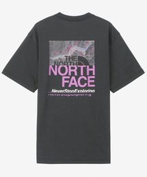 THE NORTH FACE/ザ・ノース・フェイス S/S HALF SWITCHING LOGO TEE/ショートスリーブハーフスウィッチングロゴティー 半袖Tee バックプリント NT32458