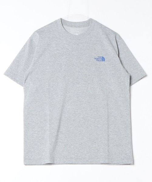 THE NORTH FACE(ザノースフェイス)の「THE NORTH FACE/ザ・ノース・フェイス S/S HALF SWITCHING LOGO TEE/ショートスリーブハーフスウィッチングロゴティー 半袖Tee バックプリント NT32458(Tシャツ/カットソー・メンズ・パープル/グレー/ブラック・XL/L/M)」の12枚目の写真