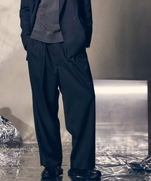 《UNISEX》【LIMITED EDITION】Three-Tuck Wide Pants/スリータックワイドパンツ【MAISON SPECIAL/メゾンスペシャル】■セットアップ対応■