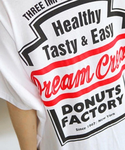 Miniministore(ミニミニストア)の「チュニックロンT 半袖 ロングtシャツ夏(Tシャツ/カットソー・レディース・ネイビー/グレー/ホワイト/ブラック・FREE)」の18枚目の写真