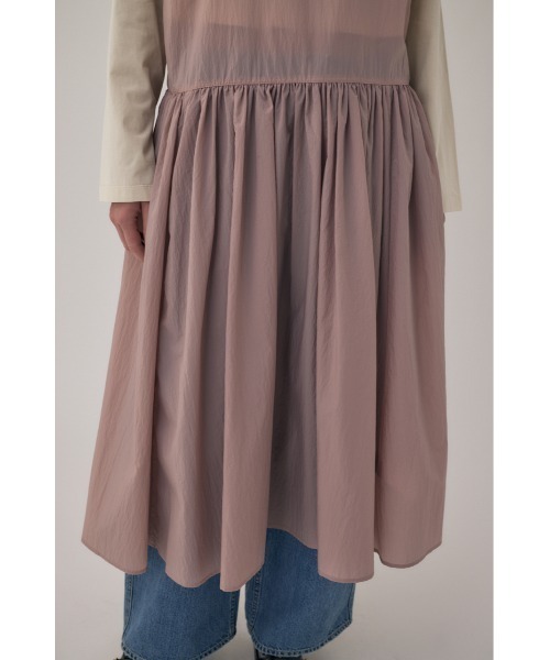 M_（エムアンダーバー）の「【M_】SHIRRING ドレス（ワンピース