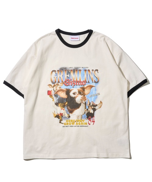 ADPOSION(アドポーション)の「【GREMLINS / グレムリン】ヴィンテージ風フォトプリントTシャツ(Tシャツ/カットソー・レディース・ブラック/ホワイト×ブラック/ホワイト/チャコールグレー・MEDIUM/LARGE/X-LARGE)」の10枚目の写真