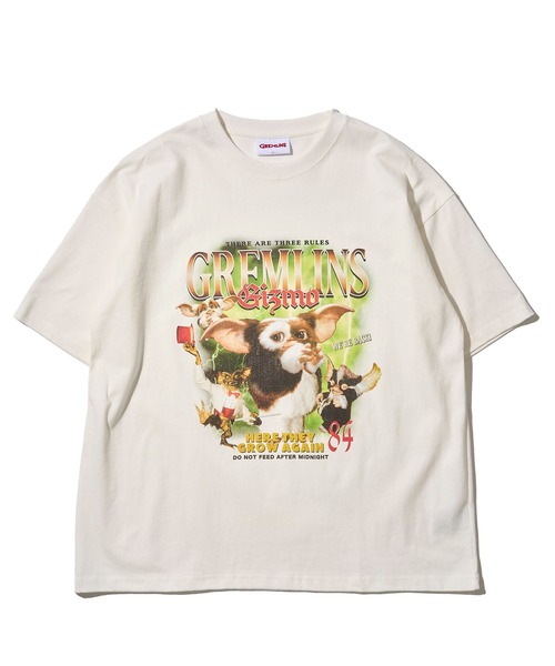 ADPOSION(アドポーション)の「【GREMLINS / グレムリン】ヴィンテージ風フォトプリントTシャツ(Tシャツ/カットソー・レディース・ブラック/ホワイト×ブラック/ホワイト/チャコールグレー・MEDIUM/LARGE/X-LARGE)」の8枚目の写真
