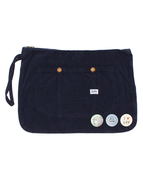Lee（リー）の「【Lee×CIAOPANIC TYPY】リー別注コーデュロイクラッチ（クラッチバッグ・レディース・ブラック/ホワイト/ベージュ/グレー/ネイビー/ワインレッド/その他21・FREE）」の5枚目の写真