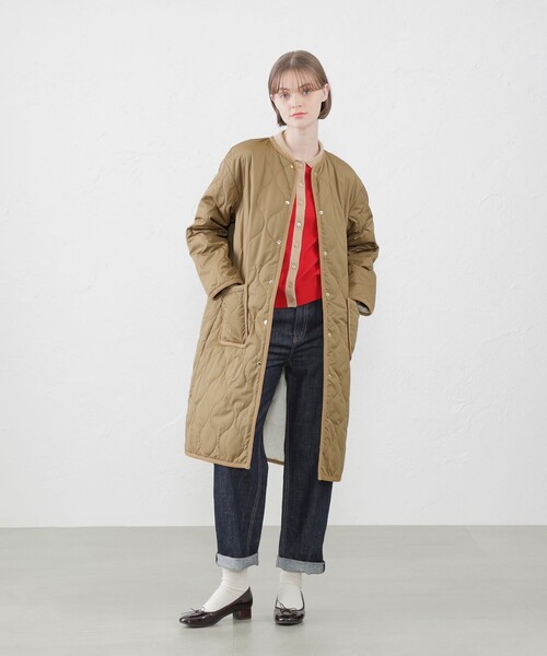 美品✨マッキントッシュフィロソフィー 2way ロングコート フード 紺 38 WEB限定&一部店舗限定】フーデッドロングダウン(コート