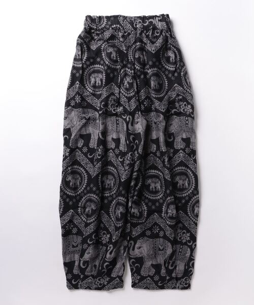 チチカカ(チチカカ)の「タイ柄バルーンパンツ(その他パンツ・レディース・ブラック/ブラウン/ネイビー・MEDIUM/LARGE)」の9枚目の写真