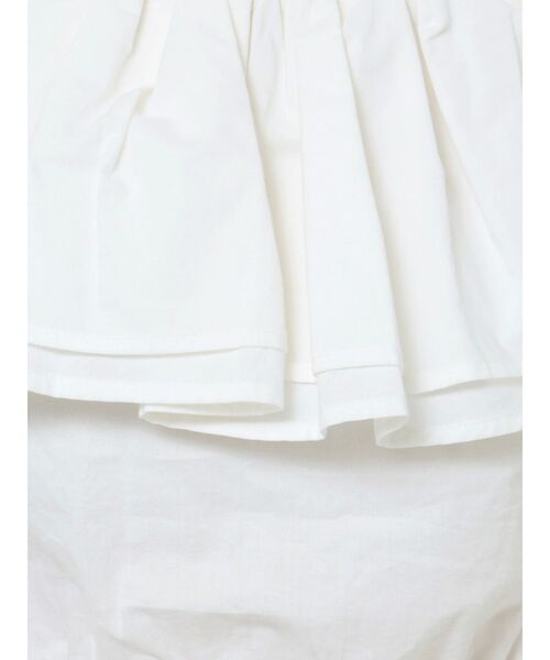 MERCURYDUO（マーキュリーデュオ）の「バックリボンバルーンブラウス（シャツ/ブラウス・レディース・ブラック/オフホワイト/オレンジ/ブルー・FREE）」の18枚目の写真