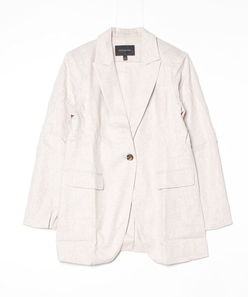 【新品未使用】タキマキ着用　バナナリパブリック　リネンジャケット バナナ・リパブリック、モデルの滝沢眞規子さんが纏うHOLIDAY