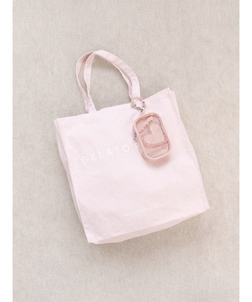 gelato pique(ジェラートピケ)の「【ラッピング済み】ホビートートバッグ&キャリーポーチSET(トートバッグ・レディース・レッド/ピンク/パープル/ブラック/オフホワイト/グリーン/ブルー/イエロー・FREE)」の13枚目の写真