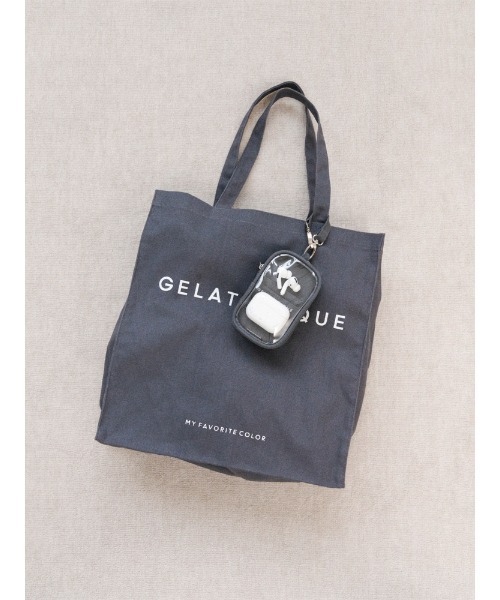 gelato pique(ジェラートピケ)の「【ラッピング済み】ホビートートバッグ&キャリーポーチSET(トートバッグ・レディース・レッド/ピンク/パープル/ブラック/オフホワイト/グリーン/ブルー/イエロー・FREE)」の16枚目の写真