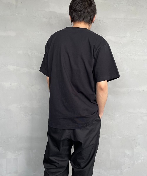 HANES（ヘインズ）の「【WEB限定】[HANES/ヘインズ] BEEFY ショートスリーブパックTシャツ（Tシャツ/カットソー・レディース・ブラック/オリーブ/ライトベージュ/グレー/ダークグリーン/ホワイト/レッド/ダークグレー/ネイビー/パープル・XS/S/M/L/XL）」の22枚目の写真