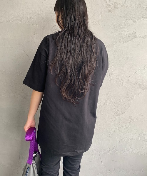 HANES（ヘインズ）の「【WEB限定】[HANES/ヘインズ] BEEFY ショートスリーブパックTシャツ（Tシャツ/カットソー・レディース・ブラック/オリーブ/ライトベージュ/グレー/ダークグリーン/ホワイト/レッド/ダークグレー/ネイビー/パープル・XS/S/M/L/XL）」の17枚目の写真