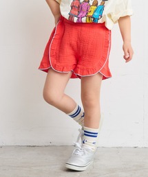 CALMIA | Wガーゼフリルキュロットパンツ（80～150cm）(その他パンツ)
