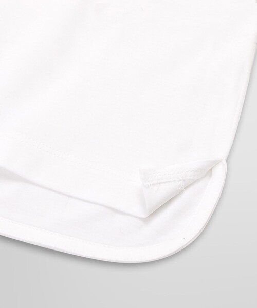 BROOKS BROTHERS(ブルックスブラザーズ)の「コットンスムース サイドスリット Tシャツ(Tシャツ/カットソー・レディース・ネイビー/ホワイト・MEDIUM/SMALL/X-SMALL/LARGE)」の8枚目の写真