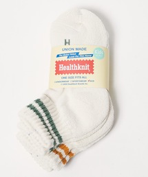Healthknit（ヘルスニット）の「Healthknit/ヘルスニット シンカー２本ライン 靴下 ラインソックス 2026新作　再入荷（ソックス/靴下）」