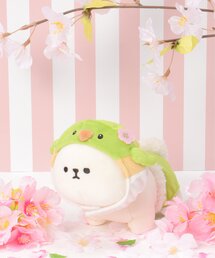 LBC（エルビーシー）の「PLUFFY かぶりもの ウグイスパンツセット（クッション/クッションカバー）」