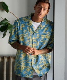 mhs2183- Flower Hawaiian Shirt シャツ
