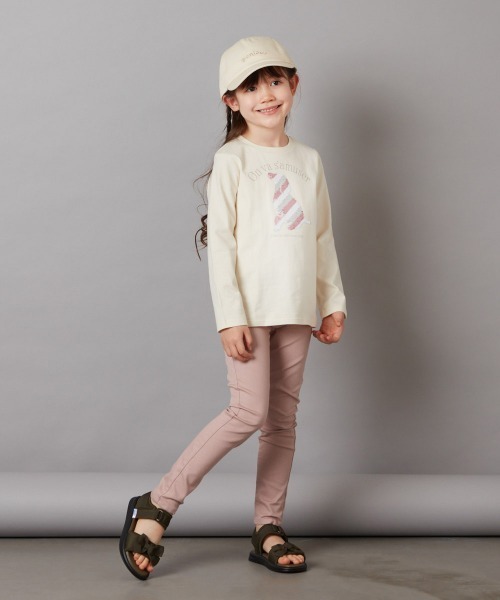 a.v.v（アーヴェヴェ）の「[17-23cm]リボン付きスポーツサンダル[WEB限定サイズ]（サンダル・キッズ・ダークインディゴブルー/カーキ/ブラック・17/18/19/20/21/22/23）」の20枚目の写真