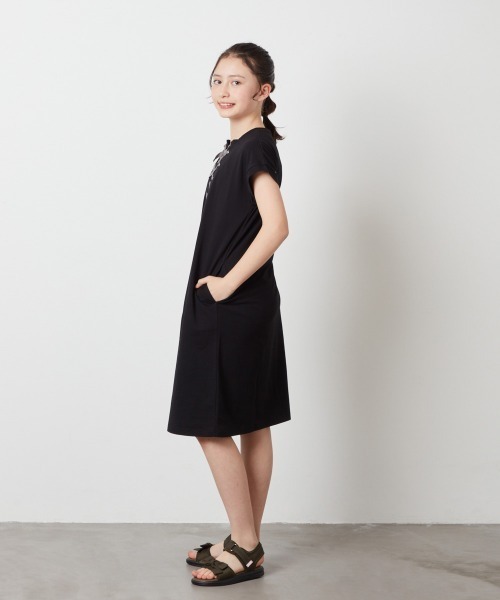 a.v.v（アーヴェヴェ）の「[17-23cm]リボン付きスポーツサンダル[WEB限定サイズ]（サンダル・キッズ・ダークインディゴブルー/カーキ/ブラック・17/18/19/20/21/22/23）」の14枚目の写真