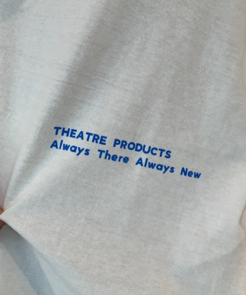 THEATRE PRODUCTS（シアタープロダクツ）の「マニフェストプリント半袖Tシャツ（Tシャツ/カットソー・レディース・チャコール/ホワイト/ナチュラル・FREE）」の9枚目の写真