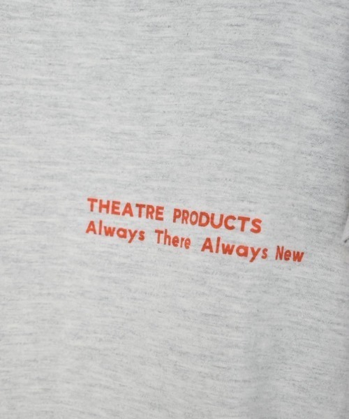 THEATRE PRODUCTS（シアタープロダクツ）の「マニフェストプリント半袖Tシャツ（Tシャツ/カットソー・レディース・チャコール/ホワイト/ナチュラル・FREE）」の18枚目の写真