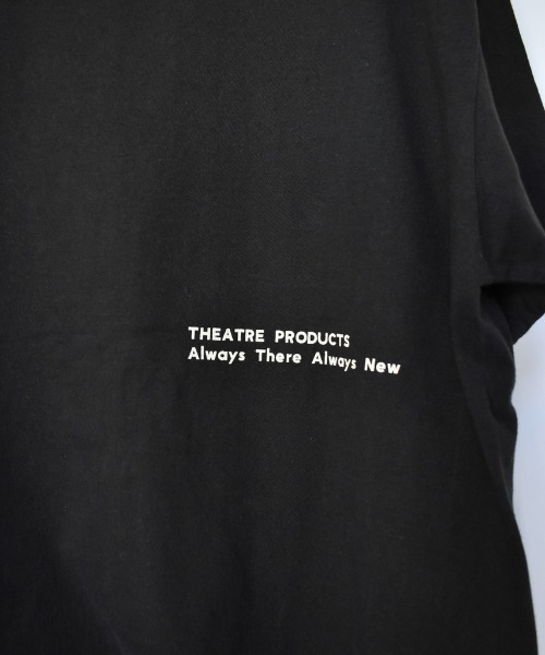 THEATRE PRODUCTS（シアタープロダクツ）の「マニフェストプリント半袖Tシャツ（Tシャツ/カットソー・レディース・チャコール/ホワイト/ナチュラル・FREE）」の21枚目の写真