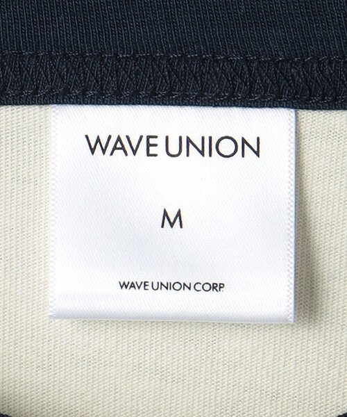 WAVE UNION(ウェーブユニオン)の「【別注】<WAVE UNION>フットボール ロゴ Tシャツ(Tシャツ/カットソー・レディース・オフホワイト・FREE)」の14枚目の写真