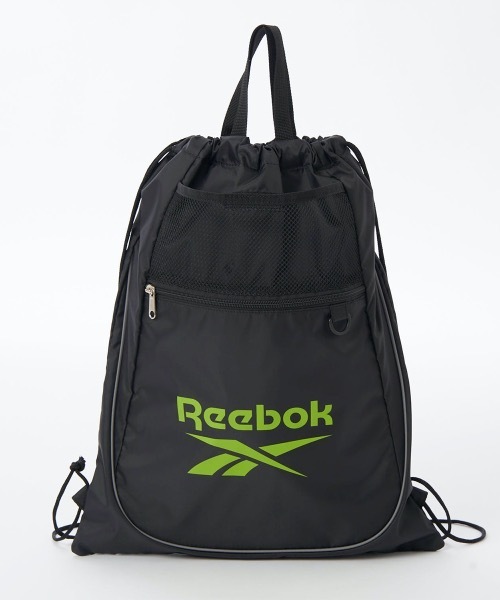 Reebok(リーボック)の「【Reebok/リーボック】キッズナップサック(バックパック/リュック・キッズ・ブラック/ネイビー/パープル/サンドベージュ・FREE)」の1枚目の写真