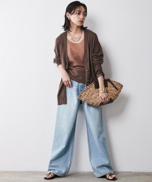 CHIC STYLE(シックスタイル)の「 段染めタンクトップ <大きいサイズ有>シックスタイル(キャミソール・レディース・グリーン系/ブラウン系/パープル系・3L/LL/L/M/5L/4L)」の8枚目の写真