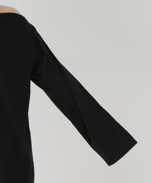 TanC TOKYO/タンクトウキョウ】アシンメトリーロングスリーブTシャツ