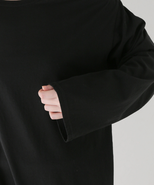 TanC TOKYO/タンクトウキョウ】アシンメトリーロングスリーブTシャツ