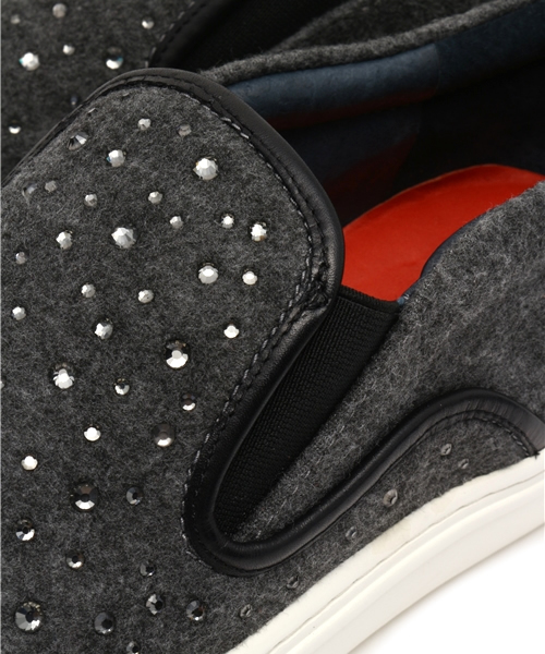 STACCATO（スタッカート）の「ラインストーンスリッポン（スリッポン