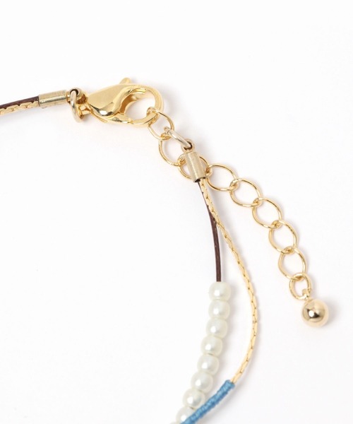 studio CLIP(スタディオクリップ)の「糸巻2連ブレスレット(ブレスレット・レディース・その他4/その他3・FREE)」の5枚目の写真