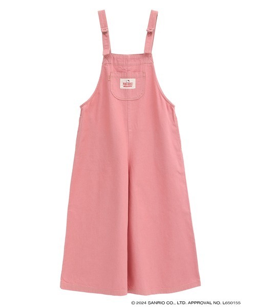 PINK HOUSE(ピンクハウス)の「PINK HOUSE×HELLO KITTY ネームワッペン使い サロペット(サロペット/オーバーオール・レディース・ピンク/レッド/ベージュ/インディゴブルー・フリー)」の8枚目の写真