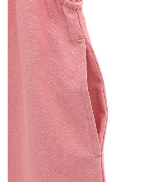 PINK HOUSE(ピンクハウス)の「PINK HOUSE×HELLO KITTY ネームワッペン使い サロペット(サロペット/オーバーオール・レディース・ピンク/レッド/ベージュ/インディゴブルー・フリー)」の14枚目の写真