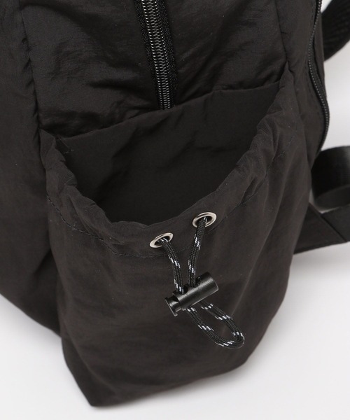 BAYFLOW（ベイフロー）の「サイドポケットデイパック（バックパック/リュック・レディース・ベージュ/ブラック・FREE）」の14枚目の写真