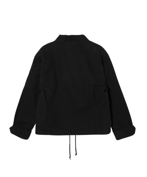 MILKFED.（ミルクフェド）の「ROUND COLLAR MILITARY JACKET（ミリタリージャケット・レディース・ブラック/オリーブ/カモフラージュ・ONE SIZE）」の19枚目の写真
