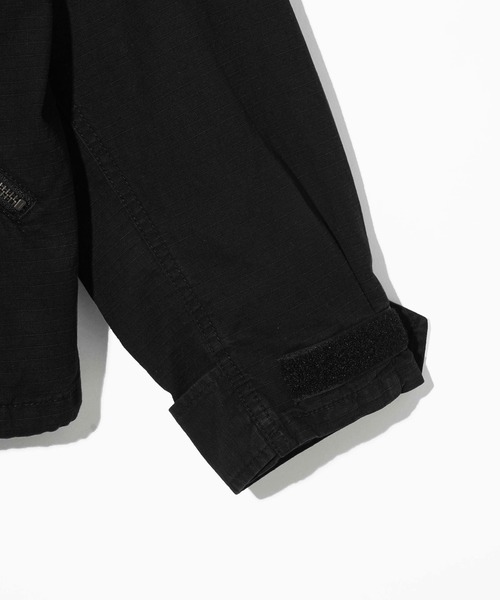 MILKFED.（ミルクフェド）の「ROUND COLLAR MILITARY JACKET（ミリタリージャケット・レディース・ブラック/オリーブ/カモフラージュ・ONE SIZE）」の13枚目の写真