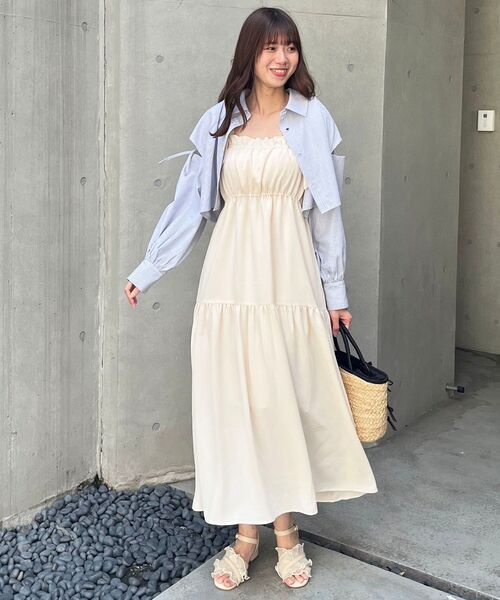 MAJESTIC LEGON（マジェスティックレゴン）の「肩リボンキャミ