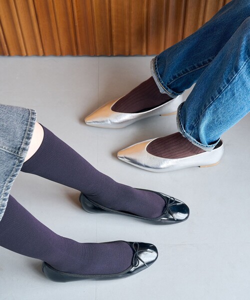 MAEE＞コンプレッション（ライン）/ 着圧ソックス / 靴下（ソックス