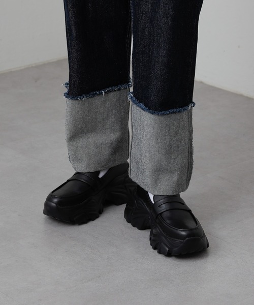 COLONY 2139（コロニートゥーワンスリーナイン）の「ローファースニーカー（スニーカー・レディース・ブラック・SMALL/MEDIUM/LARGE）」の6枚目の写真