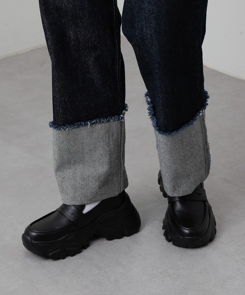 COLONY 2139（コロニートゥーワンスリーナイン）の「ローファースニーカー（スニーカー・レディース・ブラック・SMALL/MEDIUM/LARGE）」の7枚目の写真