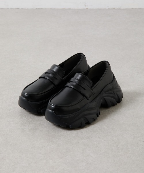 COLONY 2139（コロニートゥーワンスリーナイン）の「ローファースニーカー（スニーカー・レディース・ブラック・SMALL/MEDIUM/LARGE）」の12枚目の写真