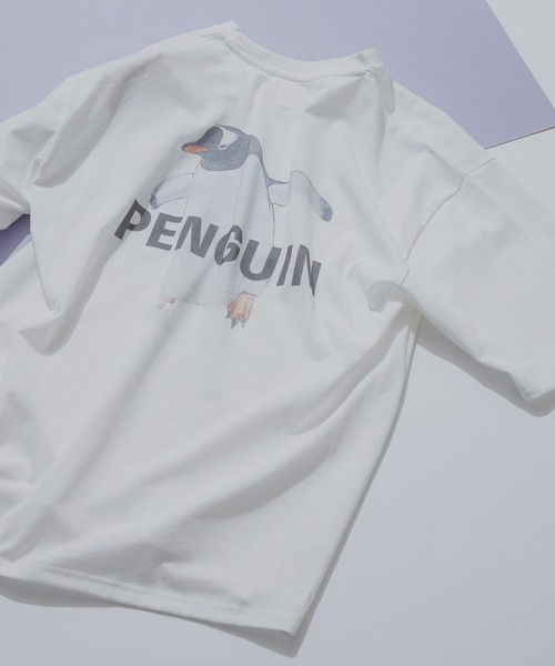 CORISCO(コリスコ)の「【CORISCO/コリスコ】アニマルフォトプリントTシャツ(Tシャツ/カットソー・メンズ・ホワイト系その他/ホワイト系その他2/ホワイト系その他3/ホワイト系その他4/ホワイト系その他5/ホワイト系その他6/ホワイト系その他7/ホワイト系/ホワイト系1/ホワイト系2・X-LARGE/MEDIUM/LARGE)」の2枚目の写真