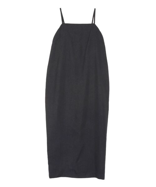 LAGUNAMOON（ラグナムーン）の「バッグラペルキャミワンピース（ワンピース・レディース・ベージュ/ブラック・SMALL/MEDIUM）」の17枚目の写真