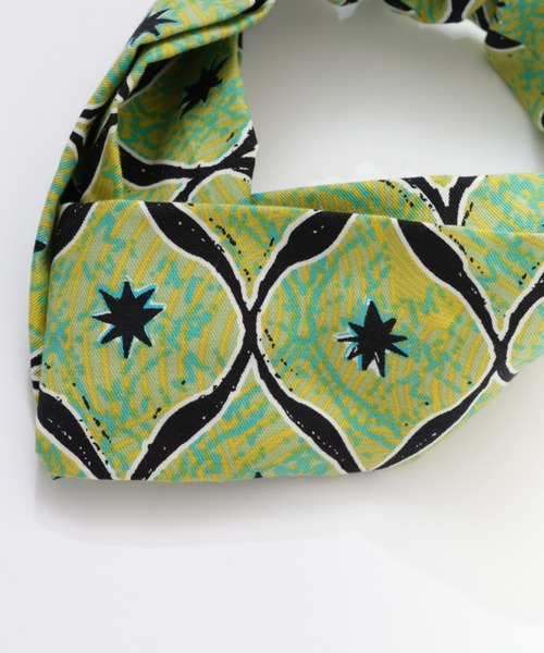 CIAOPANIC TYPY（チャオパニックティピー）の「【KIDS】バティック柄ヘアバンド（ヘアバンド・キッズ・ブルー/グリーン/ピンク・ONE SIZE）」の8枚目の写真