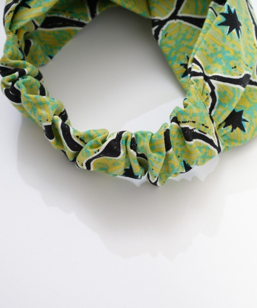 CIAOPANIC TYPY（チャオパニックティピー）の「【KIDS】バティック柄ヘアバンド（ヘアバンド・キッズ・ブルー/グリーン/ピンク・ONE SIZE）」の9枚目の写真